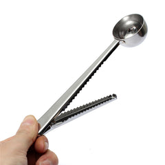 Stainless Steel Coffee Scoop Clip
