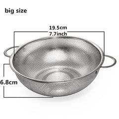 Stainless Steel Colander Kitchen Strainer