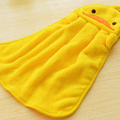Eco-friendly Soft Velvet Cartoon Towel