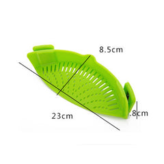 Kitchen Clip On Pot Strainer