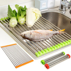 Roll Up Dish Drying Rack