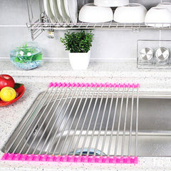 Roll Up Dish Drying Rack