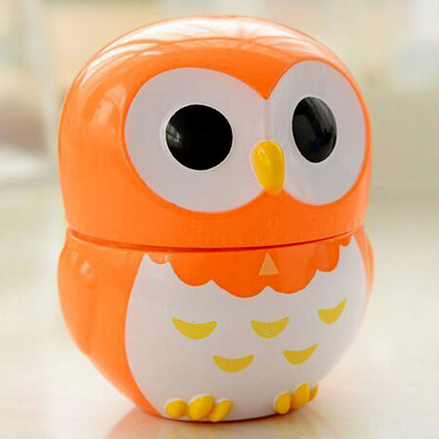 Owl Cartoon Kitchen Timer