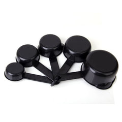 Black Plastic Measuring Cup