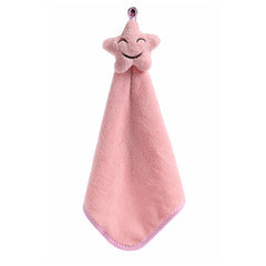 Smiling Face Hanging Hand Towel