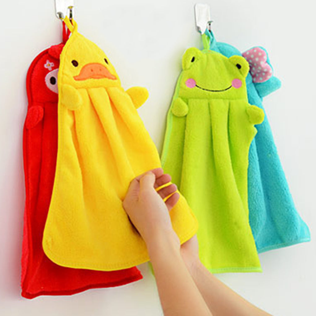 Eco-friendly Soft Velvet Cartoon Towel
