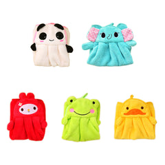 Eco-friendly Soft Velvet Cartoon Towel