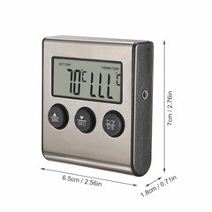 Digital Oven Thermometer With Timer