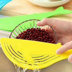Whale Shape Plastic Pot Strainer