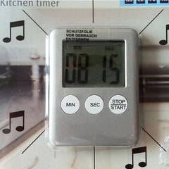 Super Thin LCD Screen Kitchen Timer