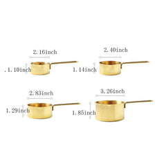 Luxury Copper Plated Measuring Tools