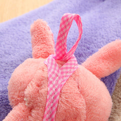Rabbit Plush Kitchen Wipe Towel