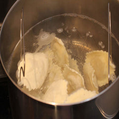 Steam Deep Fry Basket Rinse