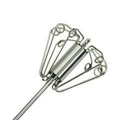 Rotate Hand Stainless Whisk Stirrer