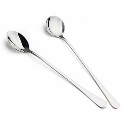 Long Handled Stainless Steel Spoon
